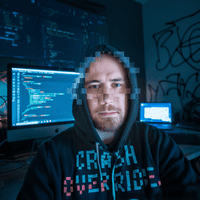 portrait hacker crashoverride